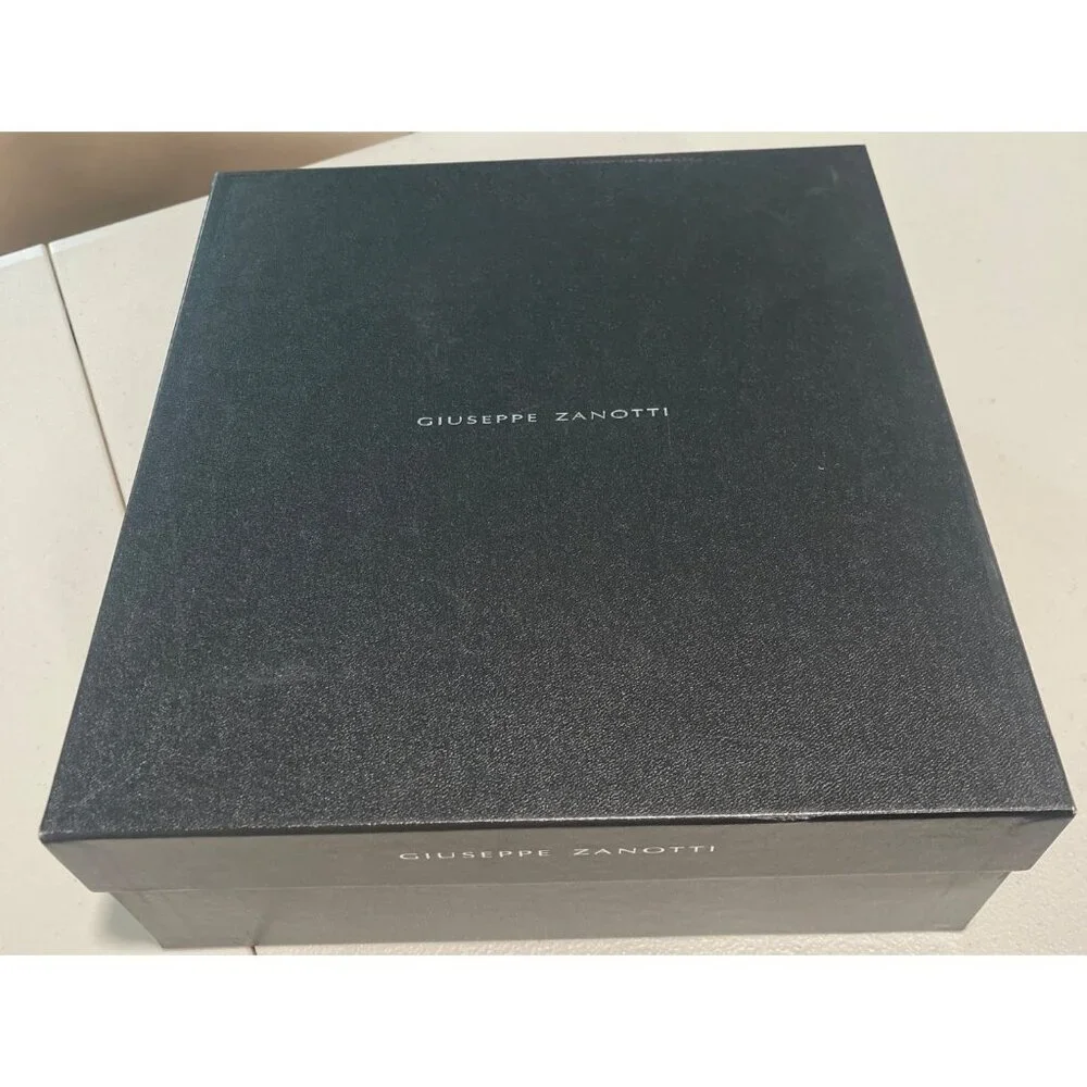 Giuseppe Zanotti Pigalle Ankle Boots Leather White NWT Size 37.5 US 7.5 - Picture 8 of 11